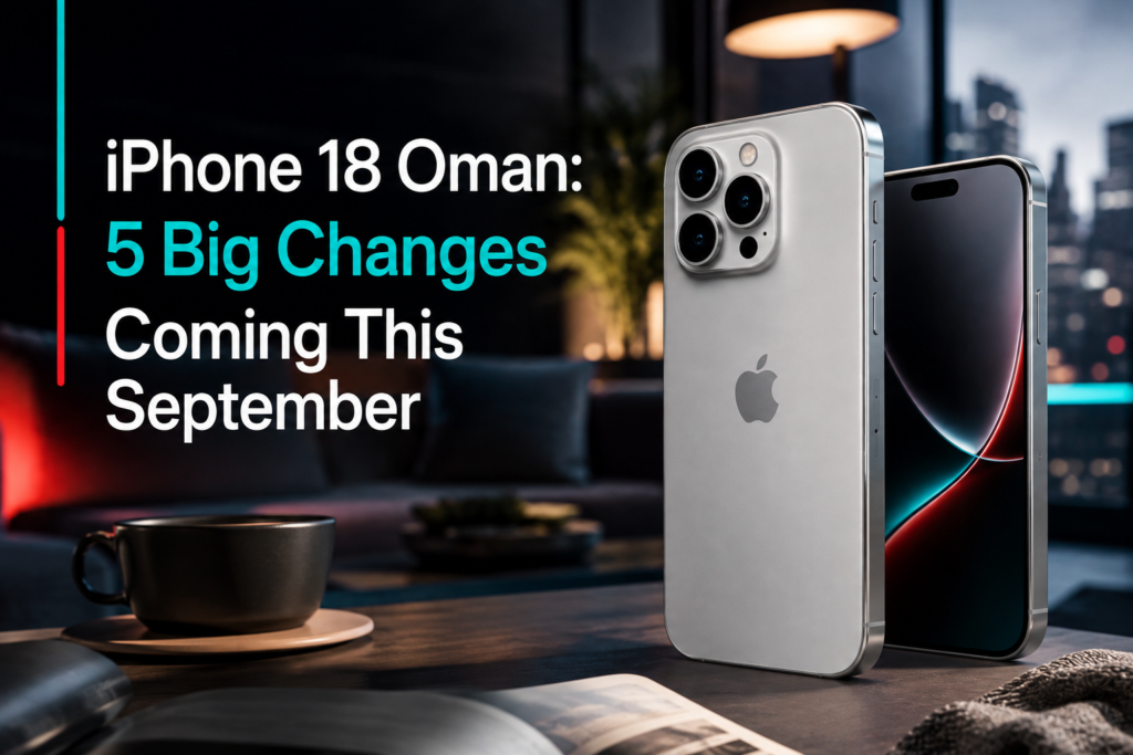 iPhone 18 Oman: 5 Big Changes Coming This September