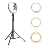 Jmary Ring Light 10 Inches + Remote & Holder FM-536A in Oman