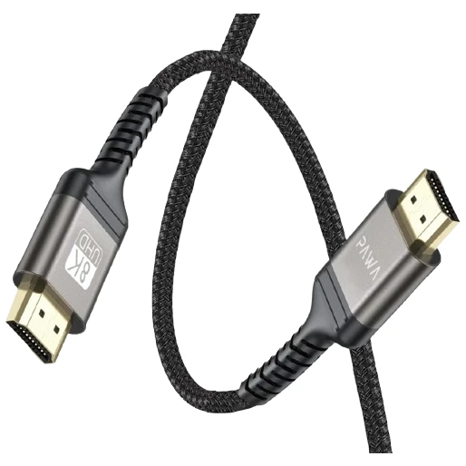 Pawa El-Caro 3M HDMI to HDMI 8K Braided Cable ELHD8K3M in Oman Pawa El-Caro 3M HDMI to HDMI 8K Braided Cable ELHD8K3M in Oman