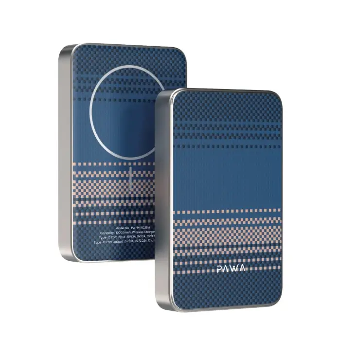 Pawa Magsafe Power Bank 10000mAh Moonrise Woven Design PW-PB10235M in Oman Pawa Magsafe Power Bank 10000mAh Moonrise Woven Design PW-PB10235M in Oman