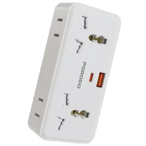 Porodo Plex 1500W Universal Adapter -PDFWCH107 in Oman Porodo Plex 1500W Universal Adapter -PDFWCH107 in Oman