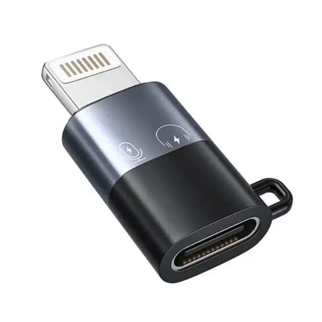 Powero OTG Adaptor Type-C To USB-A To Lightning -OTGL2USA in Oman Powero OTG Adaptor Type-C To USB-A To Lightning -OTGL2USA in Oman