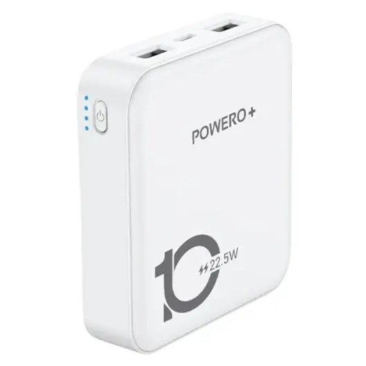 Powero+ Powermax 10000mAh Powerbank 3Output Blue PR-PBPD2010L-BL/wh in Oman Powero+ Powermax 10000mAh Powerbank 3Output Blue PR-PBPD2010L-BL/wh in Oman