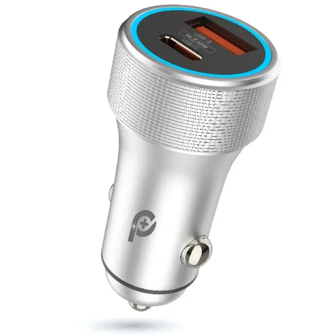 PoweroPlus Tiny car charger Suit Micro White PR-TN2U24M in Oman PoweroPlus Tiny car charger Suit Micro White PR-TN2U24M in Oman