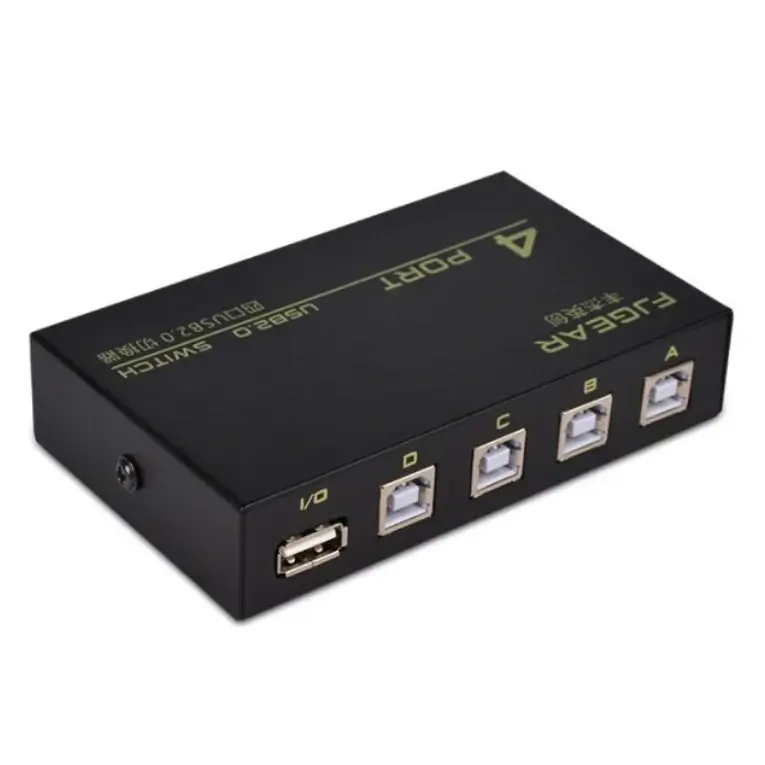 Printer PC Sharing Selector Switch Box 4 Ports USB 2.0 FJ-1A4B in Oman Printer PC Sharing Selector Switch Box 4 Ports USB 2.0 FJ-1A4B in Oman
