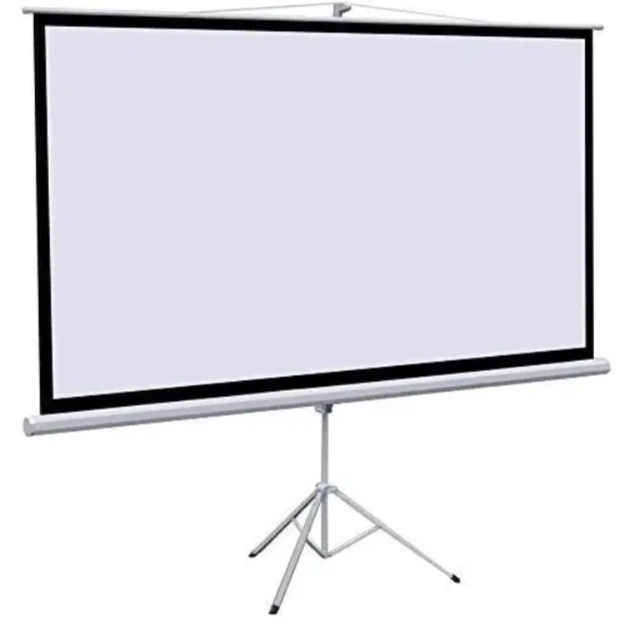 Projector Screen 2.4m x 2.4m + Stand VS-80 in Oman Projector Screen 2.4m x 2.4m + Stand VS-80 in Oman