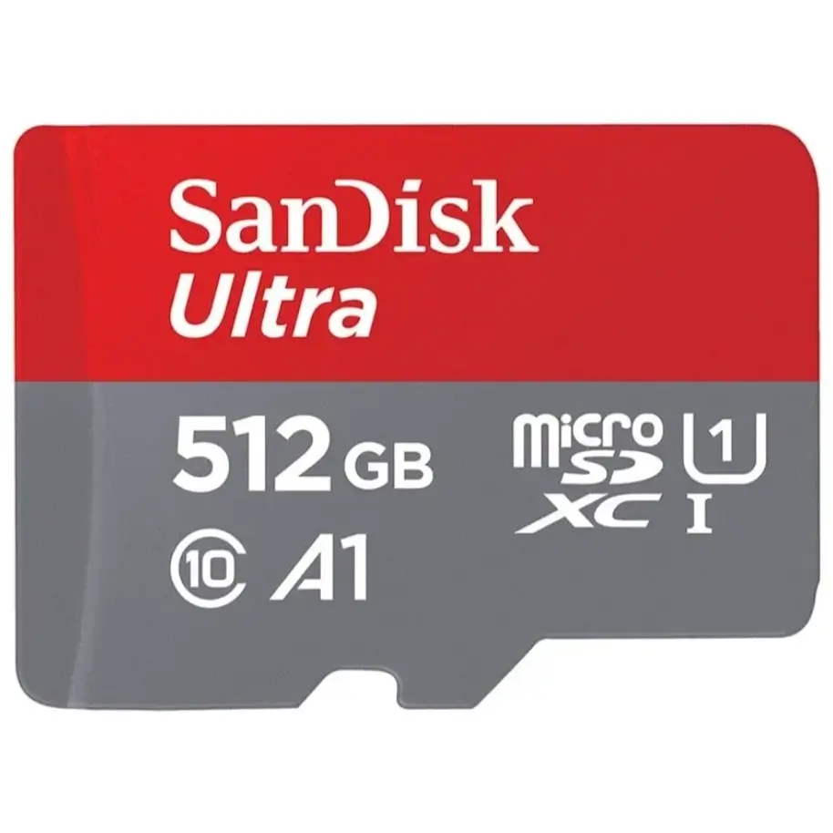 Sandisk Memory Card 512 GB Ultra SDSQUNR GN3MN in Oman SanDisk Ultra 512GB microSD card in Oman at Sky Gadgets