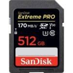 SanDisk Extreme PRO 512GB SD card in Oman at Sky Gadgets