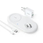 ANKER POWERWAVE+PAD WITH WATCH HOLDER & QUICK CHARGE 3.0 BK AN.B2570K21.BK front view