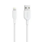 A8432H22 Anker powerline 11 usb-A cable with lightning Cont 3FT front view