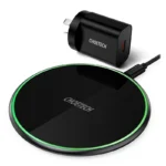 15W Wireless Charger + Adapter (T559-F) front view