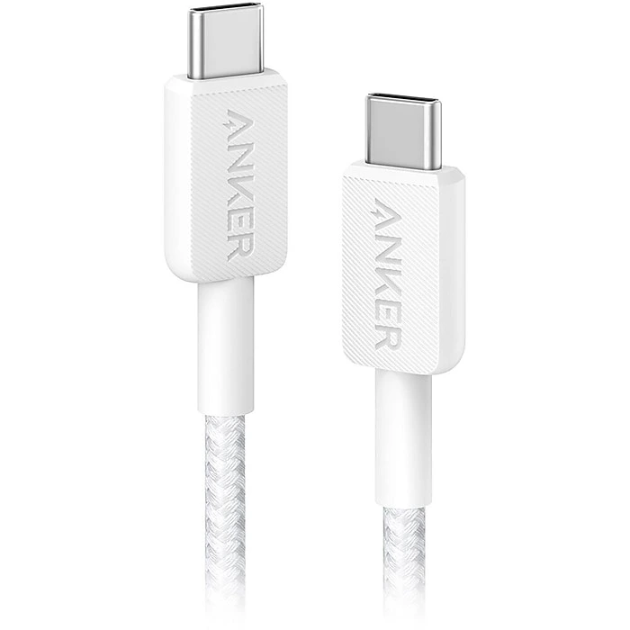 Anker 322 USB- C to USB-C Cable 6FT -A81F6H11 / A81F6H21 Anker 322 USB- C to USB-C Cable 6FT -A81F6H11 / A81F6H21 front view