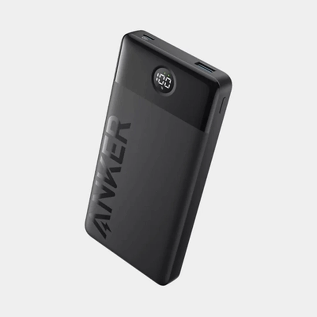 Anker Power Bank 10000Mah 12w 2-port-A1237H11 Anker Power Bank 10000Mah 12w 2-port-A1237H11 front view