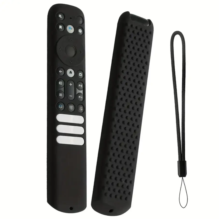 Tech-Com Wireless Remote control TC-RC-8531 in Oman TV remote cover with wrist strap in Oman at Sky Gadgets