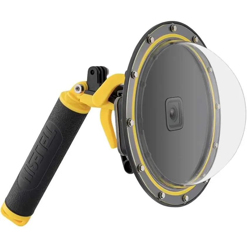 Telesin Dome Port with Trigger Handle in Oman – TISFEEL | Sky Gadgets Telesin dome port with trigger grip in Oman at Sky Gadgets