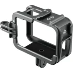 Aluminum action camera cage with cold shoe mount in Oman at Sky Gadgets
