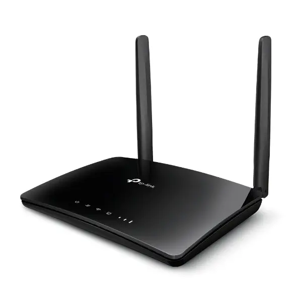 TP-Link 4G Router in Oman – TP-Link | Sky Gadgets TP-Link Wi-Fi router with dual antennas in Oman at Sky Gadgets