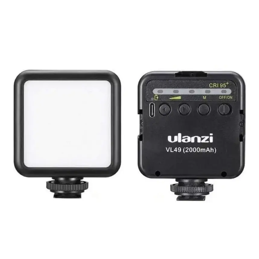 Ulanzi VL49 LED Video Light in Oman – Ulanzi | Sky Gadgets Ulanzi VL49 mini LED video light in Oman at Sky Gadgets