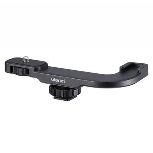 Ulanzi Dual Cold Shoe Extension Bracket in Oman – Ulanzi | Sky Gadgets Ulanzi dual cold shoe extension bracket in Oman at Sky Gadgets
