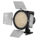 Yongnuo YN216 LED Video Light with barn doors in Oman at Sky Gadgets