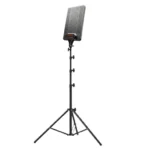 Porodo Lifestyle Cannes Frame 24 LED Flat Panel Light Plus Stand - PDRL28BK in Oman front view