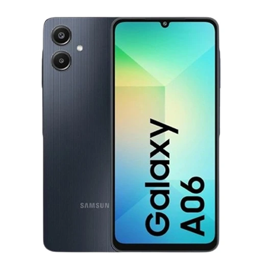 Samsung A06 5G (A066) 4GB Ram 128GB Storage in Oman Samsung A06 5G (A066) 4GB Ram 128GB Storage in Oman front view