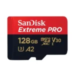 Sandisk Memory Card 128 GB Extreme Pro GN6MA in Oman front view