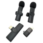 2 Pcs Professional Wireless Mic Set SPC1 in Oman front view