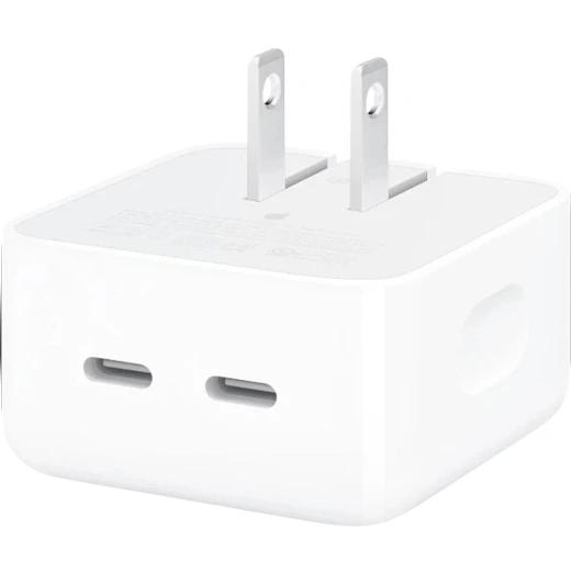 IPhone 35W USB-C Power Adaptor USB-C to USB-C Cable AMS2 in Oman IPhone 35W USB-C Power Adaptor USB-C to USB-C Cable AMS2 in Oman front view