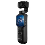 Powerology Lenso Pocket Sized Gimbal Camera PWESPC05BK in Oman front view